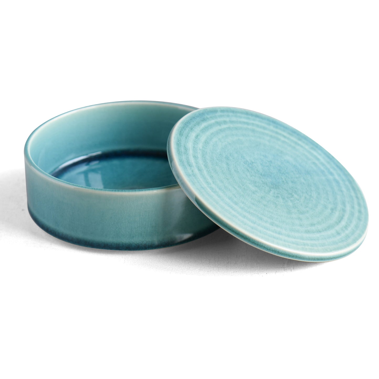 Hyo Blue Covered Bowl
