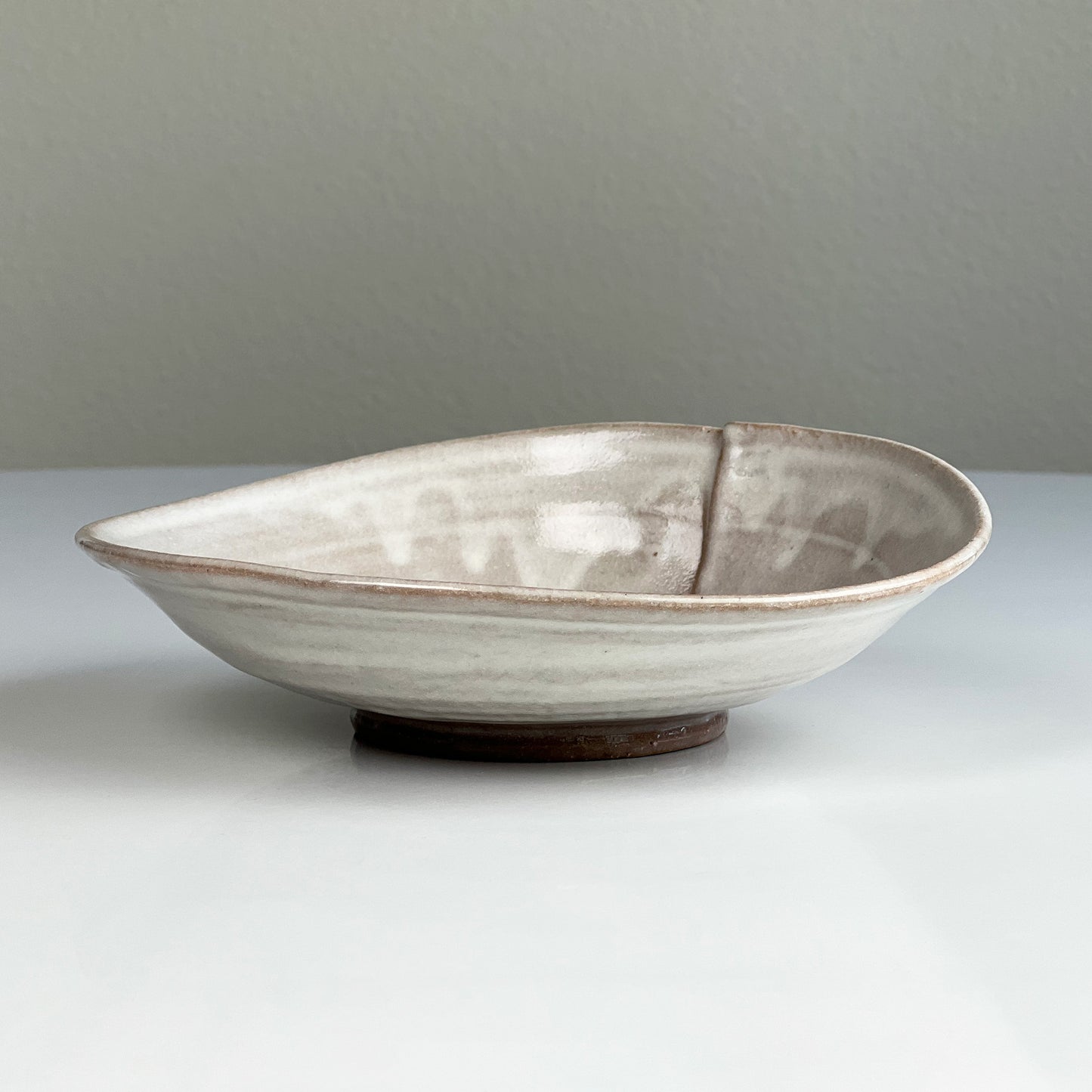 Kohiki bowl organic form resembles a barnacle shell