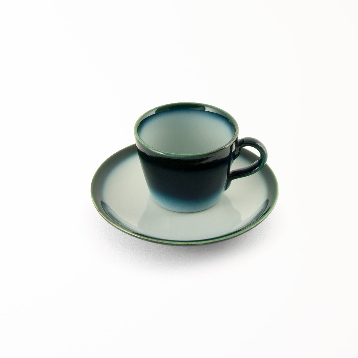 Set of 6 Wako ONO China Japanese Espresso Cup Mugs w/ Saucers Matte Black -  Waterfront Online