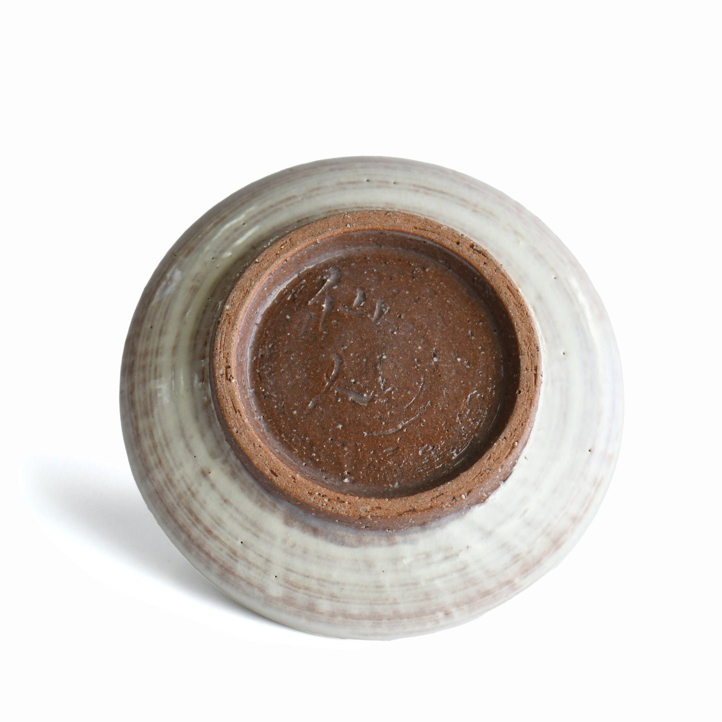 Seikan White Brushed Bud Vase by Takeshi Honda