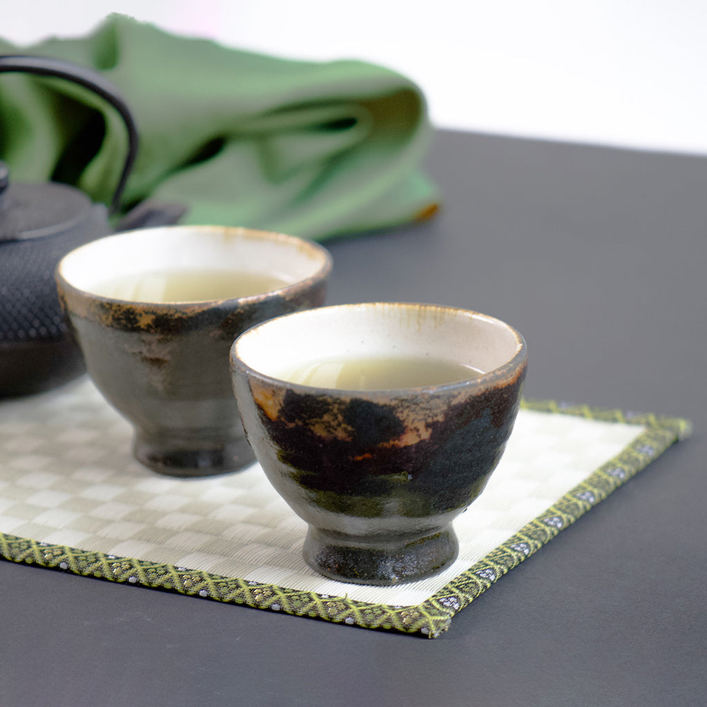 Linen-Cotton Wrapped Japanese Tea Sampler