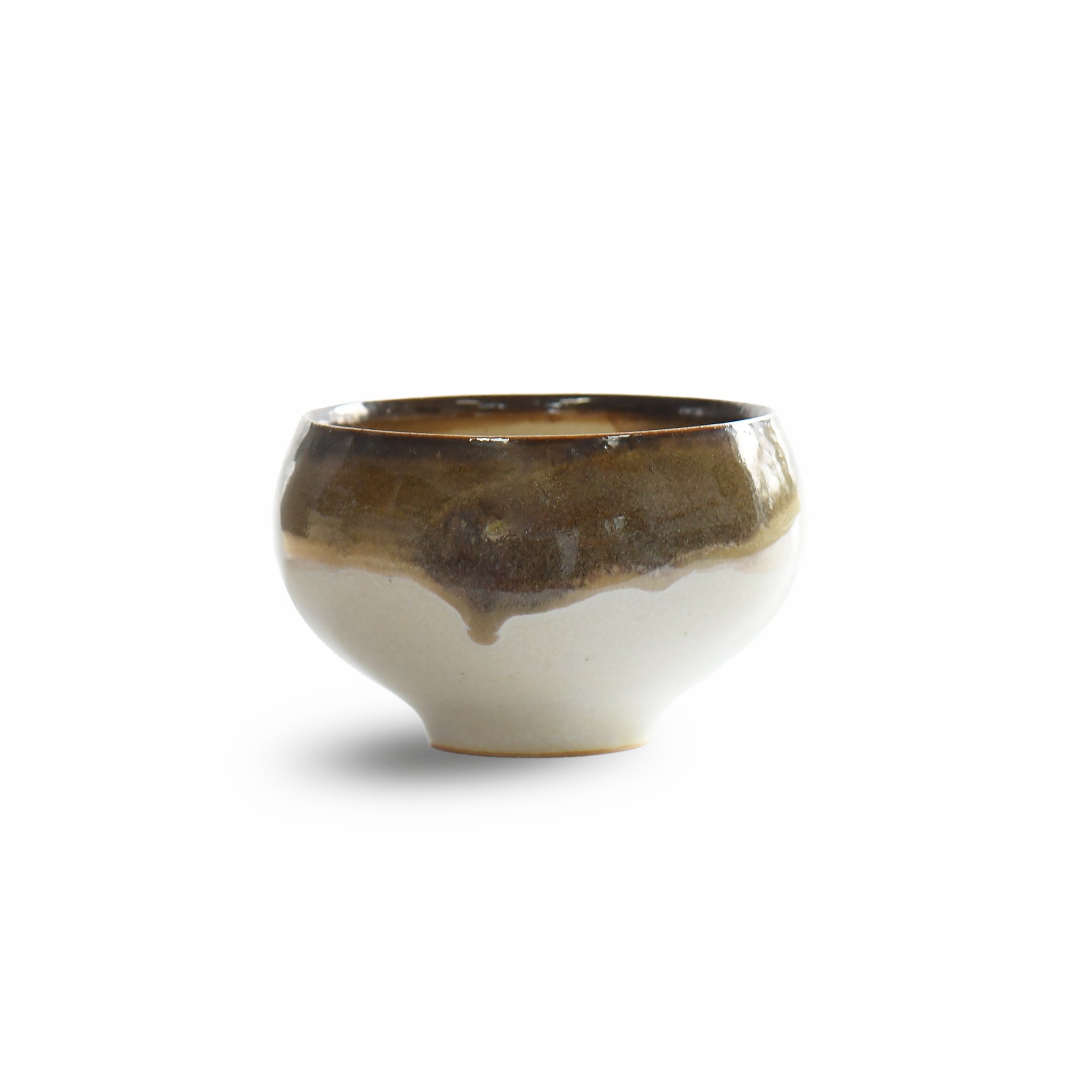 Yuhaku Brown Ivory Matcha Bowl by Kozan Kiln – WAZA Tokyo