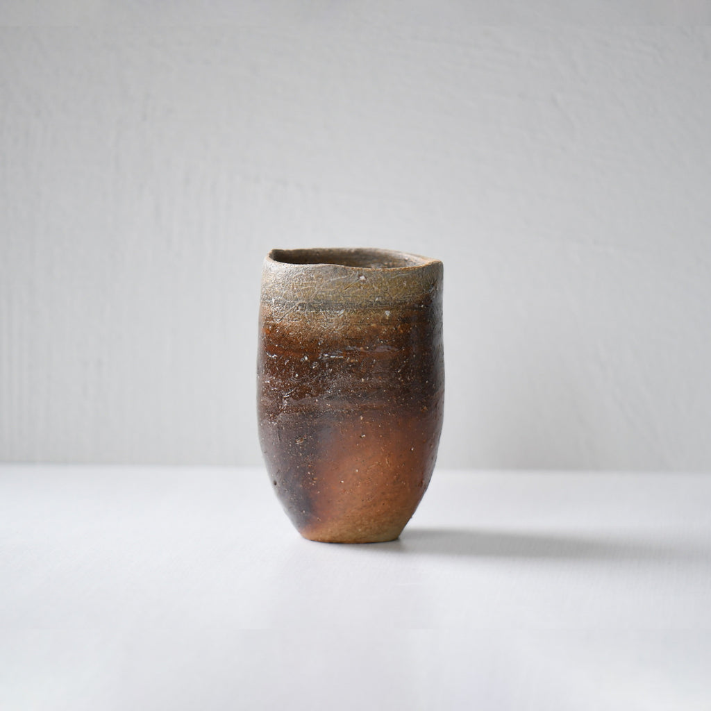 Seikan Bizen Cup #2 | Elegant Japanese Pottery