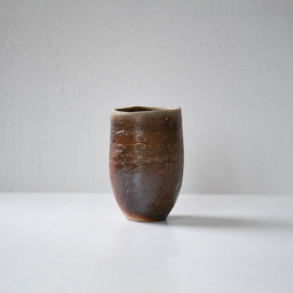 Seikan Bizen Cup #2 | Elegant Japanese Pottery