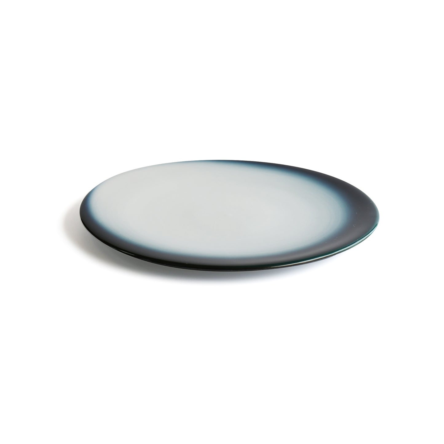 Suigetu White Dinner Plate by Yoshito Takenishi