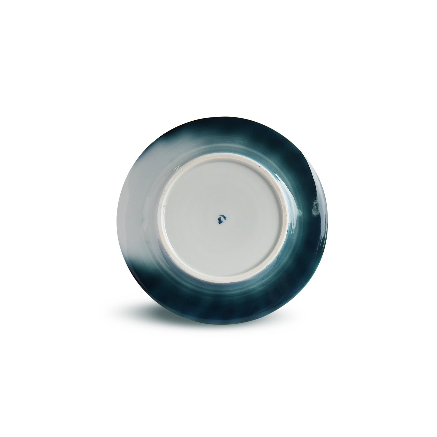 Suigetu White Dinner Plate by Yoshito Takenishi