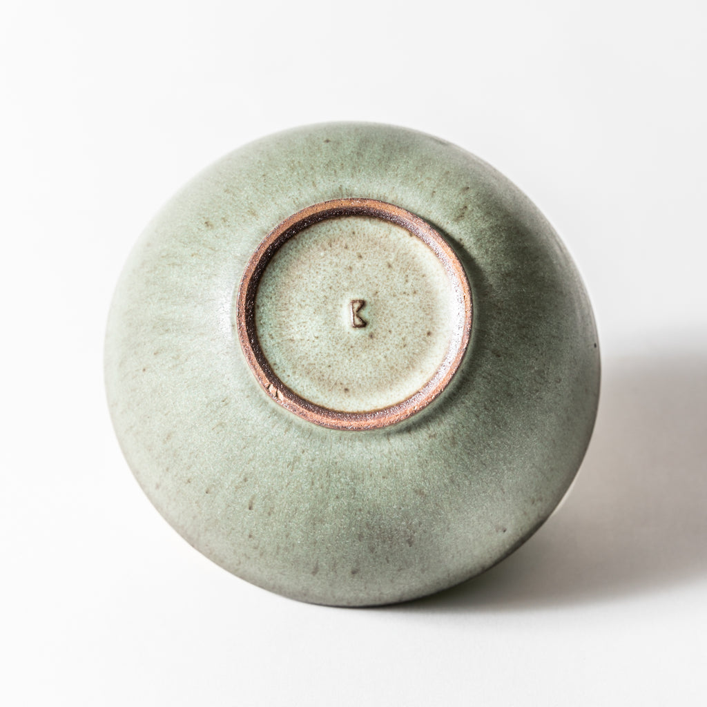 Kanade Matte Opal Green 4-piece Dinnerware Set | Japanese Pottery