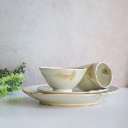 Michinoku 4-pcs Dinnerware Set | Japanese Tableware