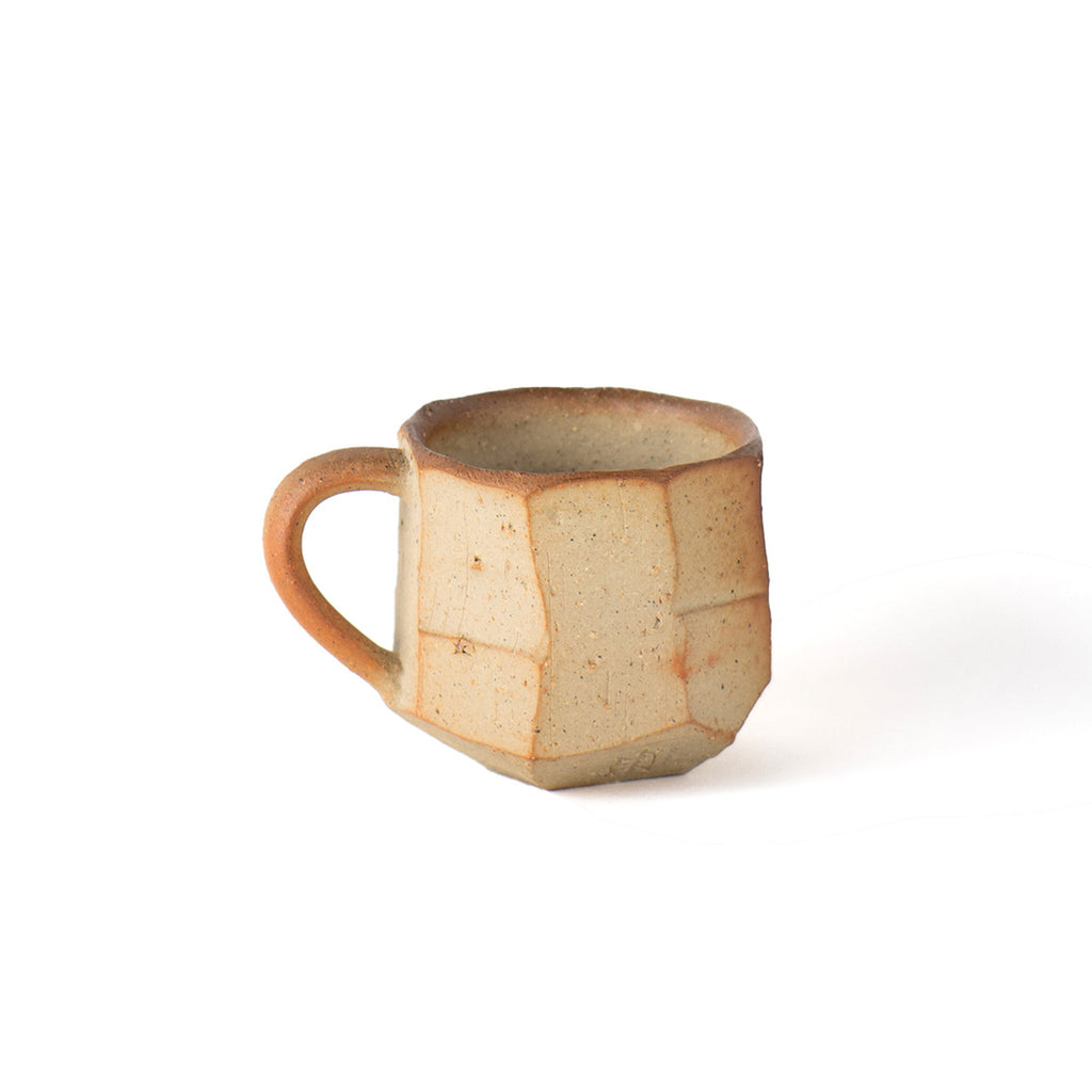 Seikan Bizen coffee/espresso cup #6 | Handcrafted Japanese pottery
