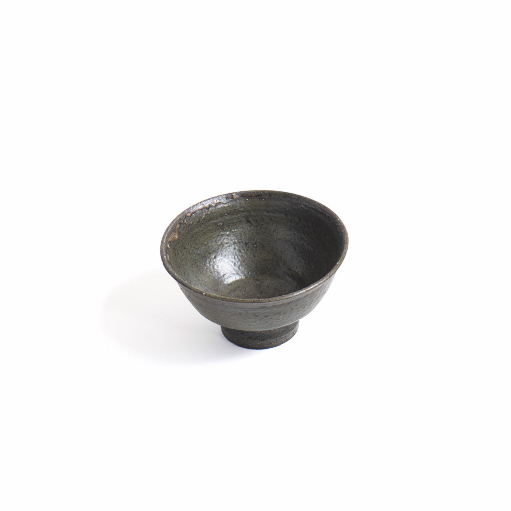 Suiseki Kurotsuchi Bowl | Handmade Japanese Pottery